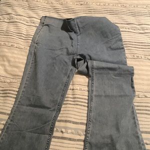 XL pull on jeans, nwot Cotton Bleu, bootcut